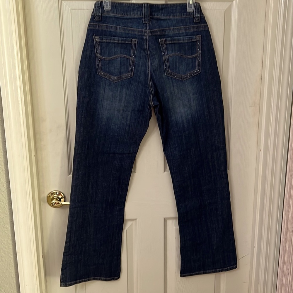 Lee Slender Secret (Lower in the Waist) Denim Boot Cut Jeans Size 10 Short